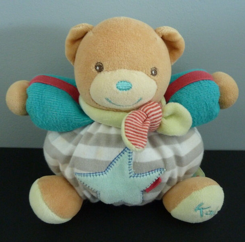 Doudou boule kaloo ours - boule,
