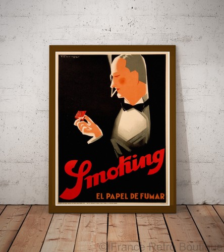 Poster affiche smoking - poster-affiche, el