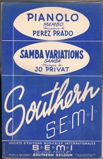 PIANOLO Mambo de Perez PRADO