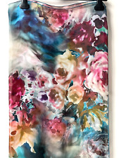 Magnifique Foulard Carré de Soie Michel Le Brun Paris Etat Neuf 86 x 88cm !