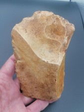 Lower Paleolithic Rare France Large Abbevillian Scraper in flint 600-400 000 BC