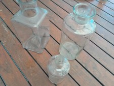 lot 3 anciens flacons  divers