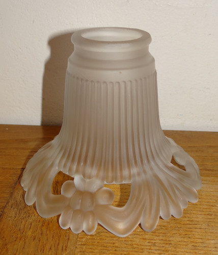 Belle tulipe verre dépoli - tulipe,