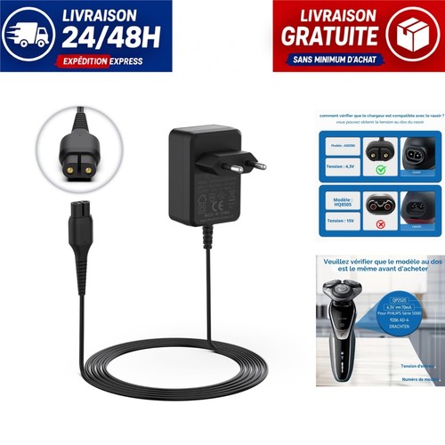 Chargeur philips oneblade - chargeur, 4.3v