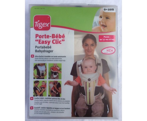 Porte bebe tigex easy clic - tigex,