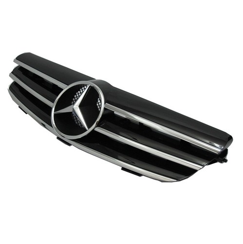 Calandre noir chrome - noir,