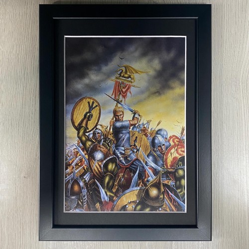Art encadré runequest - art, runequest.