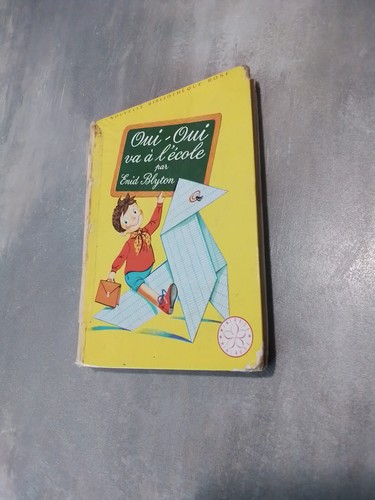 Livre vintage oui - livre, "oui-oui
