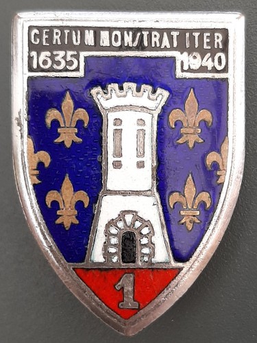 Insigne badge cuir - cuir, 1947