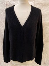 Pull M mohair alpaga noir La Maille SEZANE bohème chic