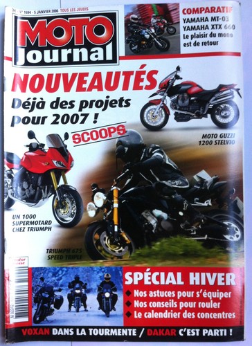 Moto journal 2006 yamaha - journal, 5/01/2006;