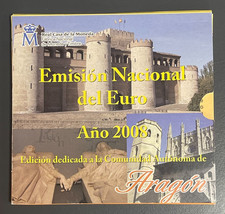 Espagne. Beau coffret BU euro