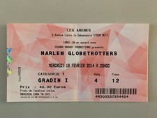 TICKET MATCH BASKET HARLEM