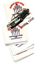 solido 39 Autocollant Simca 1307/1308 repro à l'unité