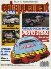 ECHAPPEMENT n°234 04/1988 PORTUGAL PROTO SCORA AX SPORT KADETT GSI 16 AUDI 90