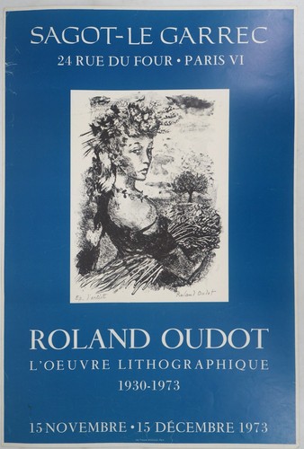 Affiche art roland oudot - d'art],