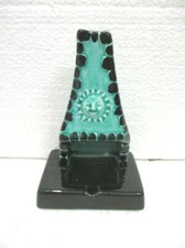 Cendrier décoratif : " Cheminée " en faïence