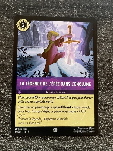 Carte lorcana chapitre - lorcana,
