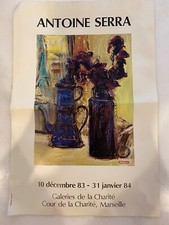 Rare affiche du peintre