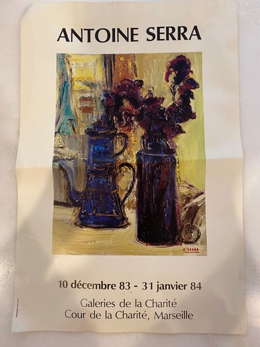 Rare affiche peintre - rare, du