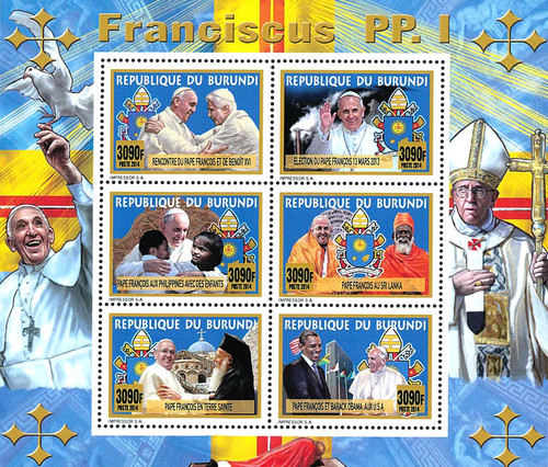 Stamps burundi 2014 perf - stamps,