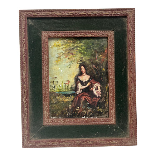 Tableau ancien ancien vintage