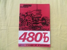 Tracteur FIAT Someca 480 TD -