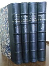 L' hotel de Niorres / Ernest Capendu 4/4 volumes / J. Rouff 1886 / illustré in-4