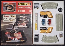 Faller AMS 3902 -- Coffret Cadeau Avec 2 AFX Voitures En OVP, Années 70 #DEZ4270