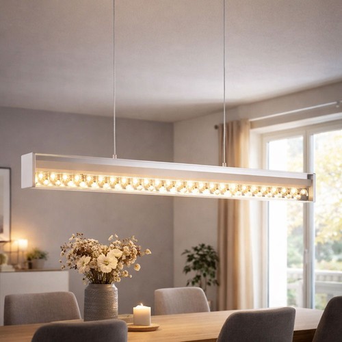 Led cristal suspendu verre - cristal,