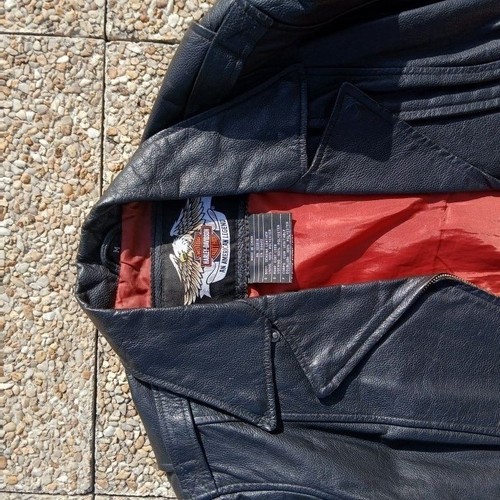 Blouson cuir moto harley - blouson,