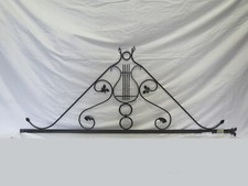 Tête De Lit En Fer Forgé À La Main Vintage 44 CH