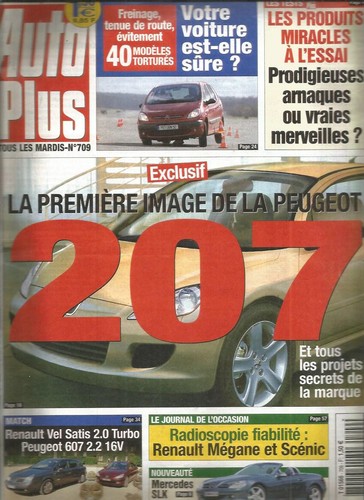 Auto plus 709 - peugeot, /