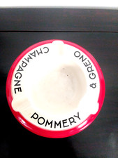 CENDRIER PUB CHAMPAGNE POMMERY & GRENO /  Sarreguemines Made in France 