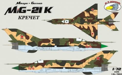 Mikoyan mig 21k - mikoyan, mig-21k