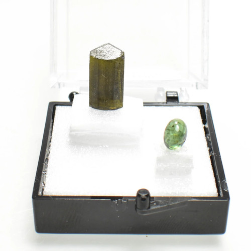 Tourmaline verte duo - tourmaline,