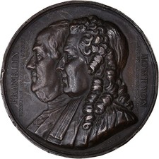 France, Médaille, FranklIn