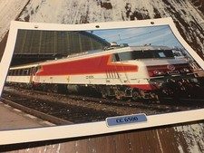 066 locomotive CC6500 1965 Fiche collection ATLAS trains de légende CC 6500