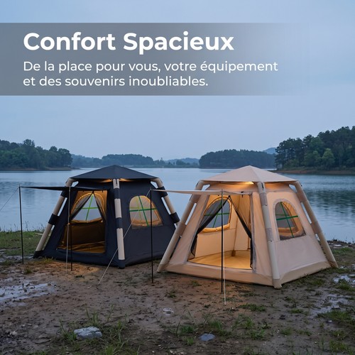 Abri camping saisons - de, 4