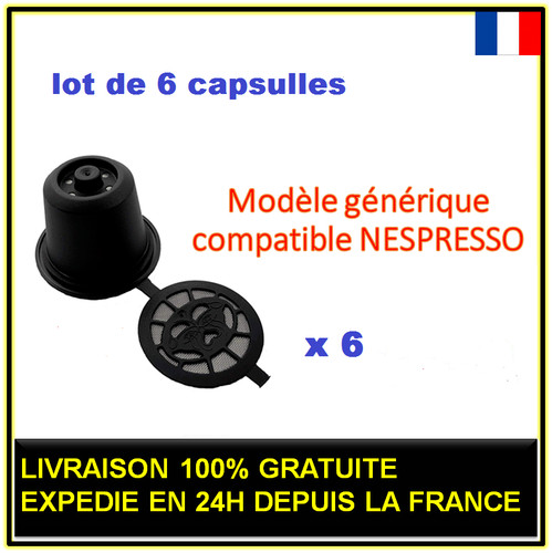 Dosettes capsules rechargeable - dosettes,