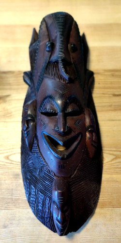 Grand masque africain - masque,