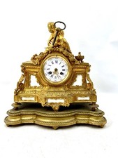 Pendule En Bronze doré  XIX