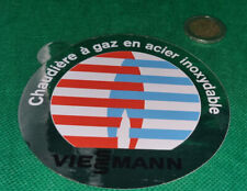 Autocollant VIESSMANN Chaudière a gaz en acier INOXYDABLE 