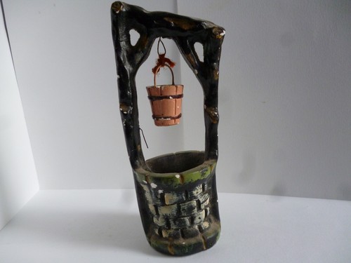 Puits platre pour santons - puits,
