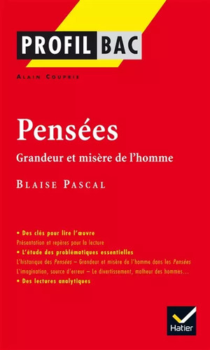 Pensées pascal grandeur - de,