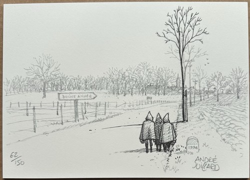 Juillard carte vœux - de, 1994