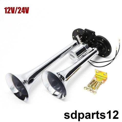 24v klaxon trompes métal - 2,