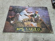 Plaque Biére De St Nicolas 