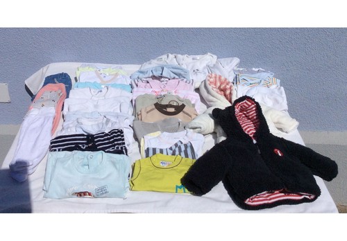 Lot vêtements bébé - à, 6