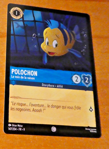 Lorcana trading card - trading, game